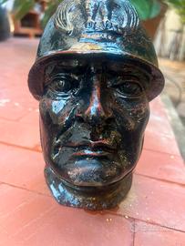 Busto di Mussolini da Collezione Storico 20cm