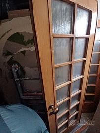 porte massello e vetro