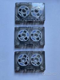 3 Cassette audio “Eagle” con bobine reel vintage