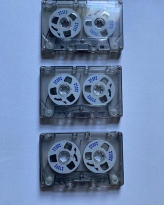 3 Cassette audio “Eagle” con bobine reel vintage