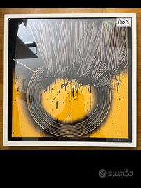 Emilio scanavino - serigrafia - 50x50