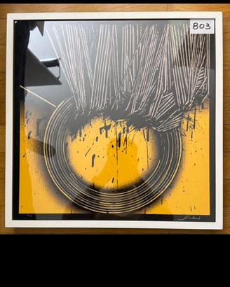 Emilio scanavino - serigrafia - 50x50