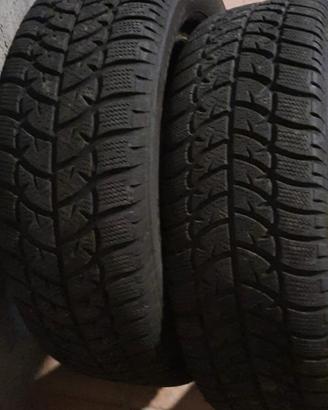 2 gomme 195 /60/r15  invernali rigenerate  