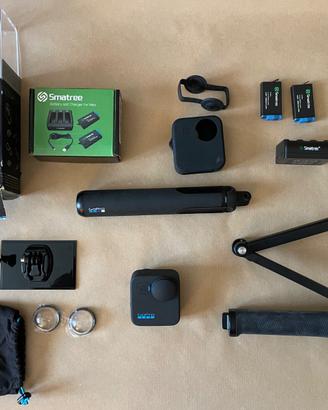 GoPro MAX 360 (2025) nuova mai attivata + accessor