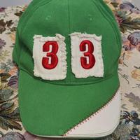 Cappellino Heineken Verde con Numero 33