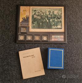 mini lotto quadro riviste olimpiadi berlino 1936 