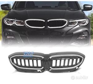 GRIGLIA BMW G20 G21 19-22 NERO LUCIDO LED