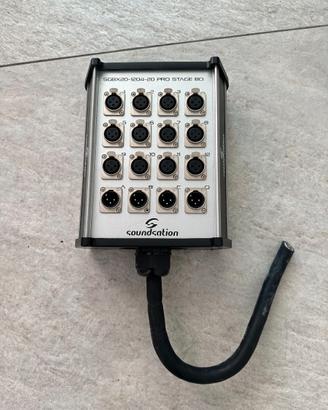 Stage Box 16 canali + Cavo Multicore XLR 10m