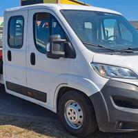 DUCATO 35 DOPP CABINA 7 POSTI CASSONE FISSO + GRU