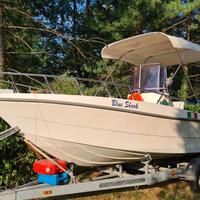 Open Mengarelli 6 M con Yamaha F100 e Carrello