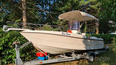 Open Mengarelli 6 M con Yamaha F100 e Carrello