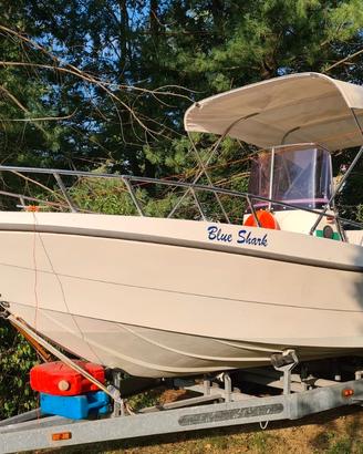 Open Mengarelli 6 M con Yamaha F100 e Carrello