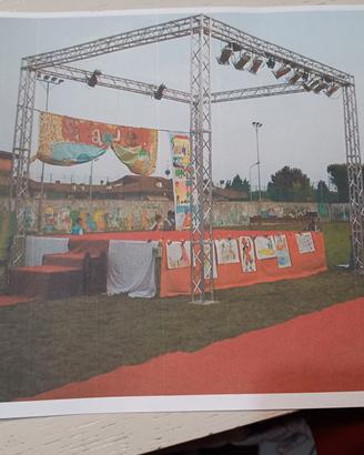 struttura a traliccio detta americana 