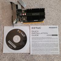 Scheda video ZOTAC GT 710 2GB 64BIT NVIDIA DDR3