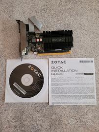 Scheda video ZOTAC GT 710 2GB 64BIT NVIDIA DDR3