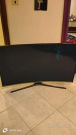 TV Curva Samsung con schermo da riparare