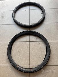 Coppia copertoni bici Vittoria e Hutchinson