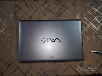 schermo+carcassa e touchpad sony vaio pcg-71811m