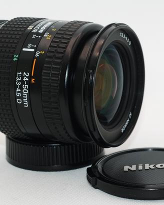 obiettivo Nikon 24-50mm f3.3 4.5 D AF Nikkor 