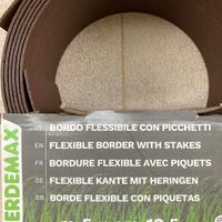 Bordo flessibile per giardino