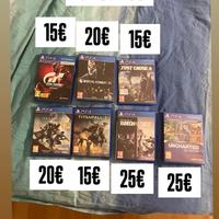 Giochi PS4 in Perfette Condizioni