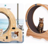 Ruota per Gatti in Legno