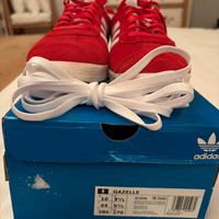Adidas gazelle rosse 44