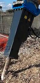 Martello pneumatico 200 kg miniescavatore kubota