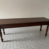 Tavolo in Noce Massello Fine '800 (222x70 cm)
