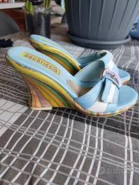 Scarpa donna aperta  con fibbia euro 8