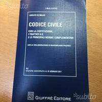 Codice civile Giuffrè 2017, nuovo