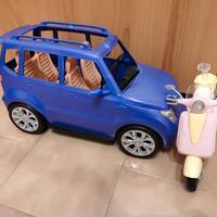 auto e scooter barbie