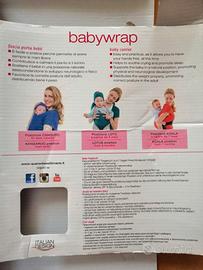 Fascia porta bebè Babywrap