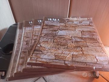 Set sticker per il muro stile mattone beige nuovo