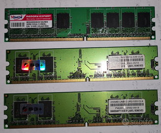 3 pz RAM DDR2 533 CL4