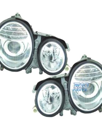 FARI MERCEDES CLASSE E W210 99-02 CROMATI