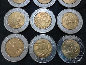 monete originali 500 lire