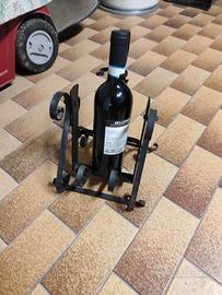 porta bottiglie in ferro