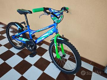Bicicletta GFM Mars blu/verde 20 pollici 
