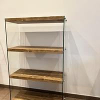 Libreria in vetro
