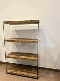 Libreria in vetro
