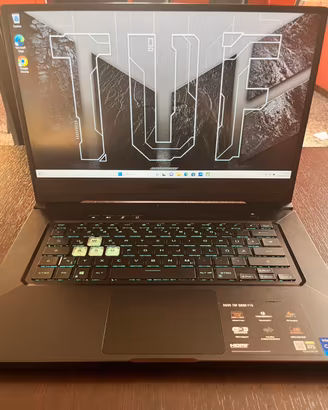Asus tuf dash f15 rtx 3050ti intel i7 come nuovo
