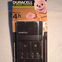 caricabatterie alta velocità duracell