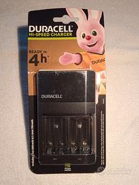 caricabatterie alta velocità duracell