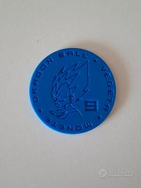 Moneta Dragon Ball Z N. 9 Vegeta – Gettone Blu