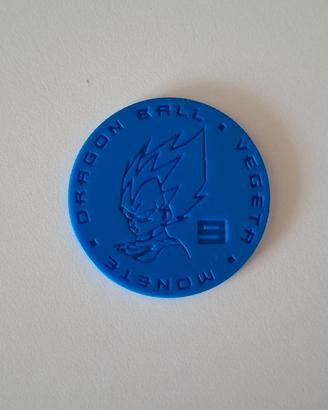 Moneta Dragon Ball Z N. 9 Vegeta – Gettone Blu