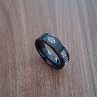 Anello fedina nero Harley Davidson 