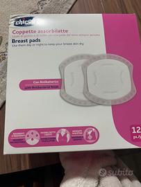Coppette assorbilatte 120pz chicco usa e getta