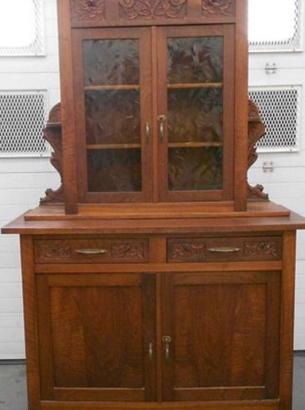 Credenza Liberty con vetri
