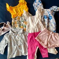 Lotto Estivo 6-12 mesi bambina